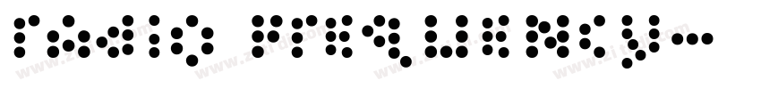 Radio Frequency字体转换